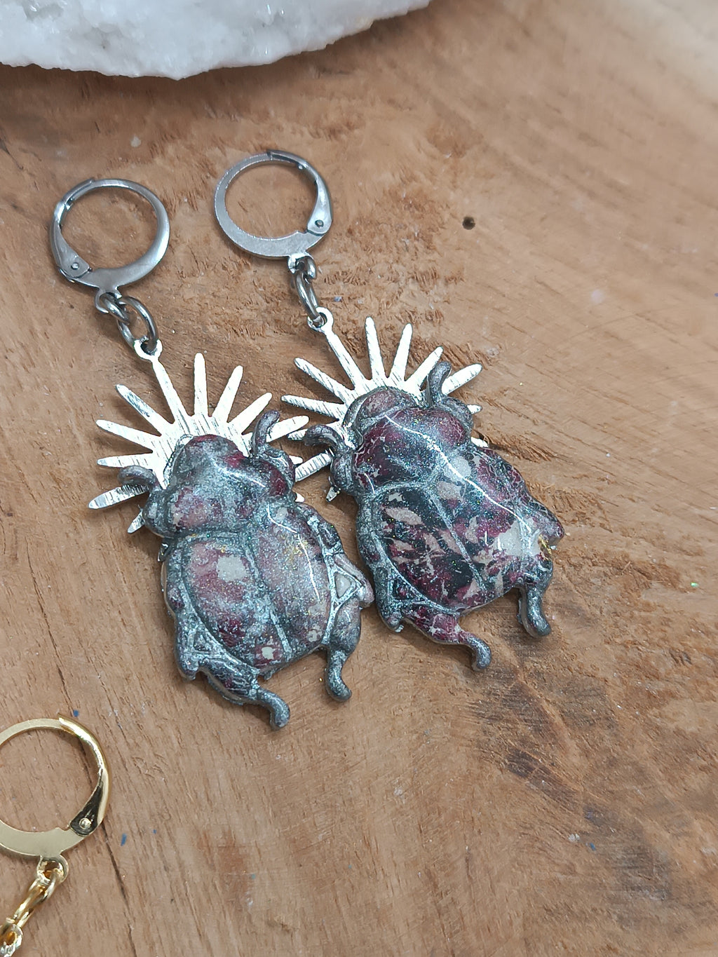 Boucles d'oreilles Khépri