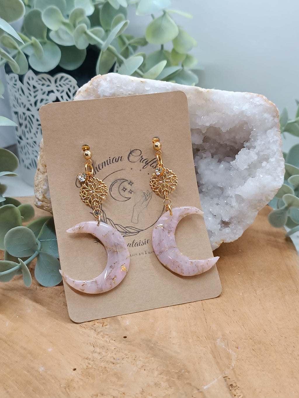 Boucles d'oreilles Sélène