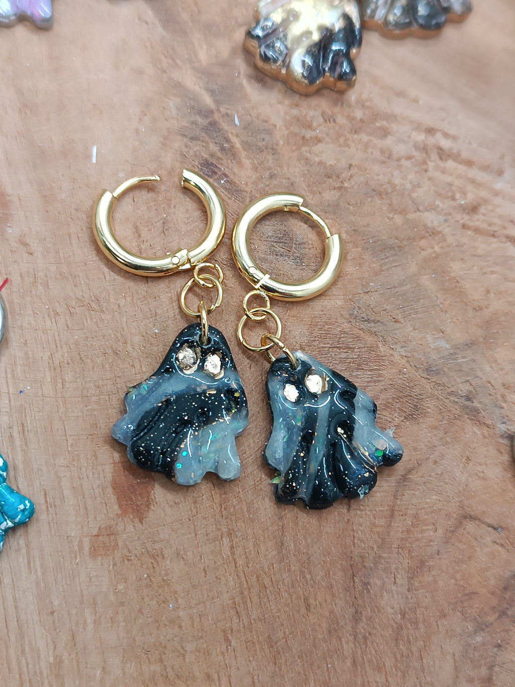 Mini créoles Ghosts