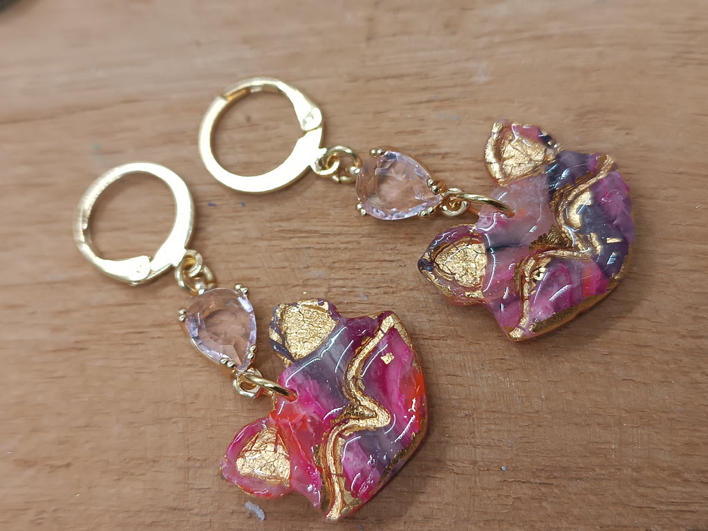 Boucles d'oreilles Goupil