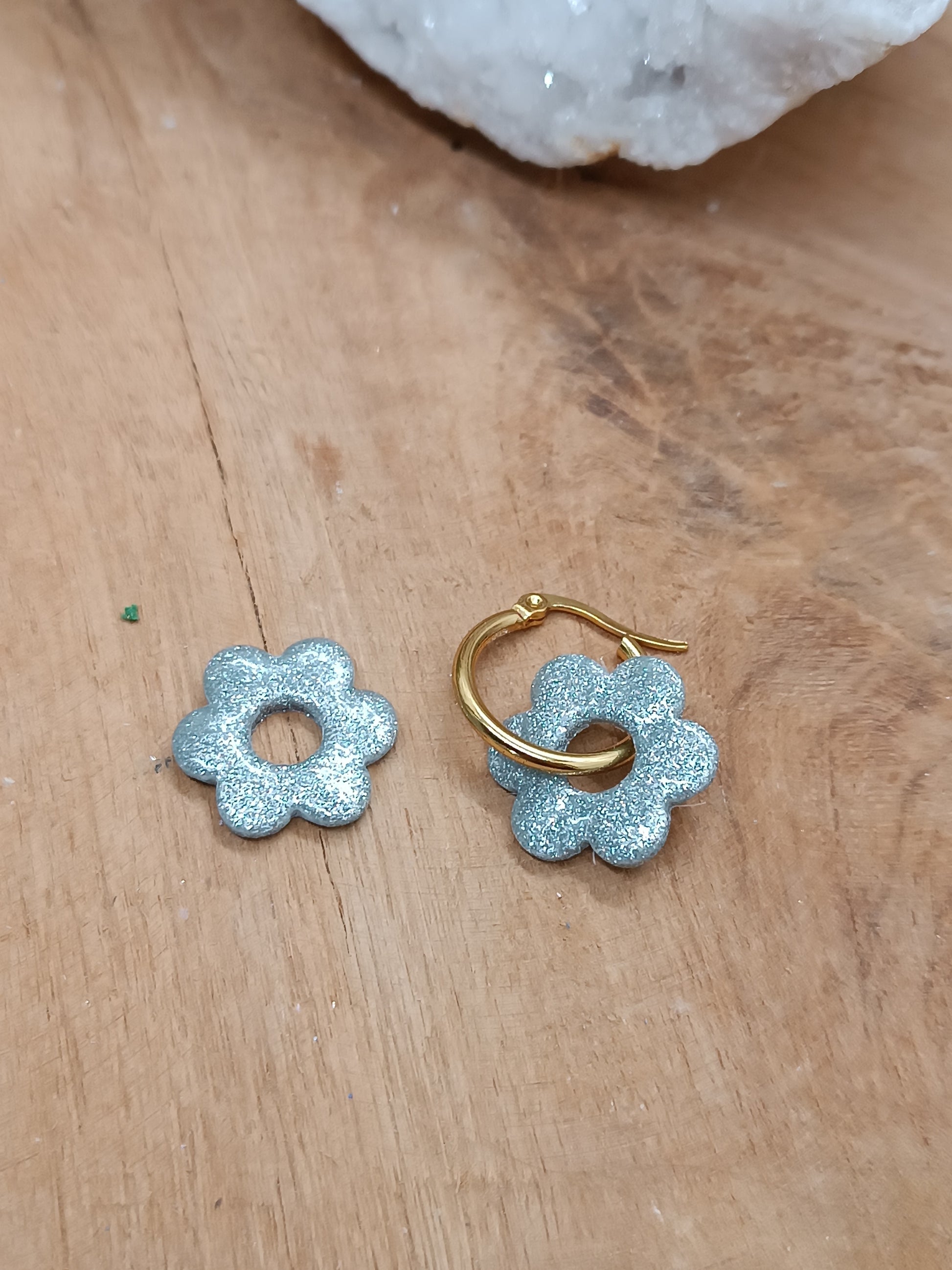 Mini Créoles Flower XL