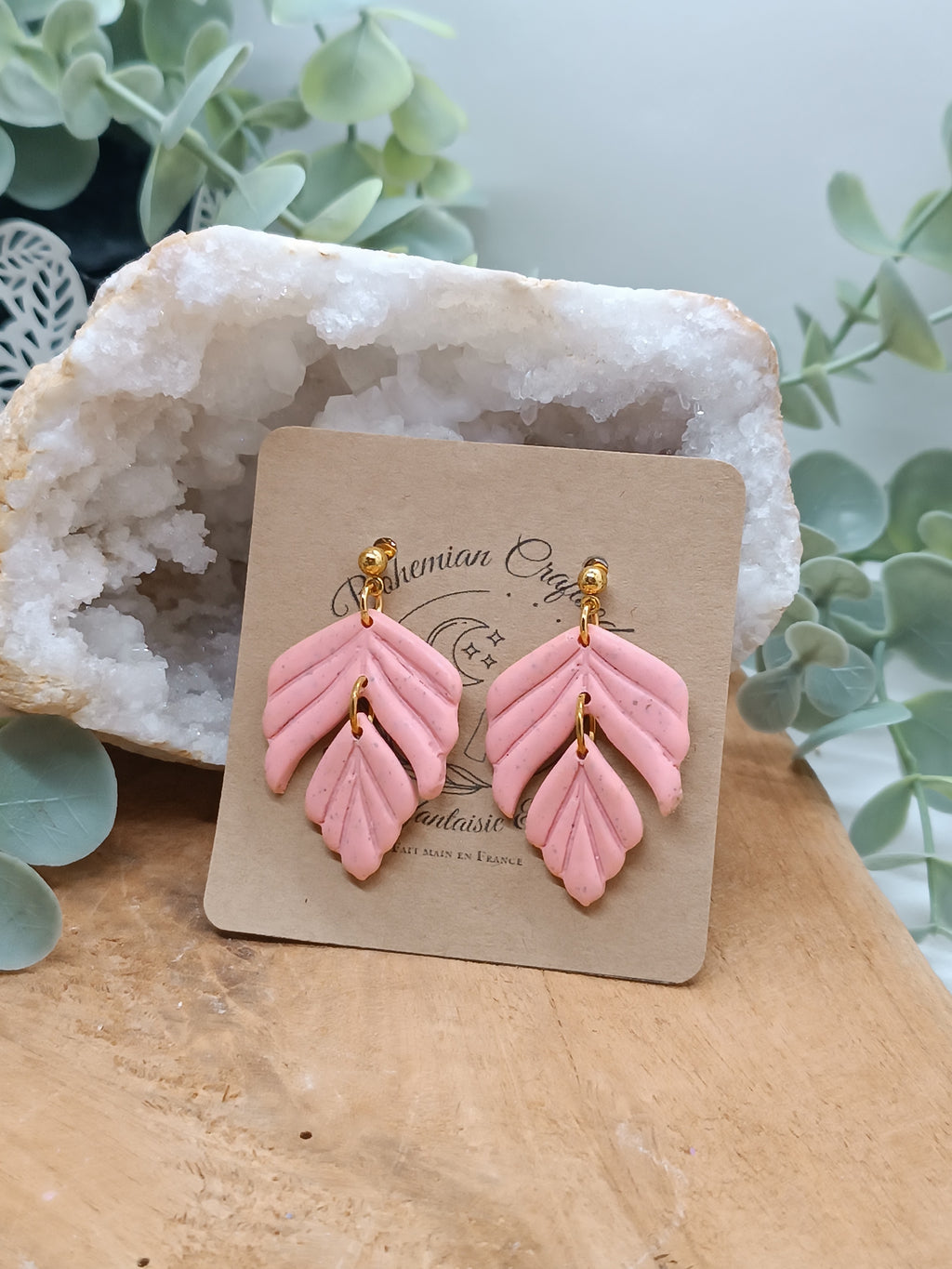 Boucles d'oreilles Palmaë