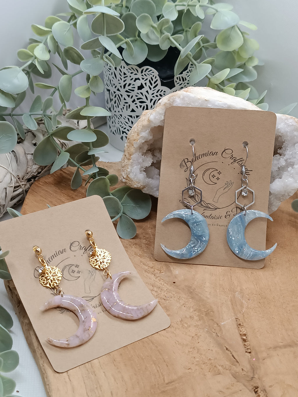 Boucles d'oreilles Sélène