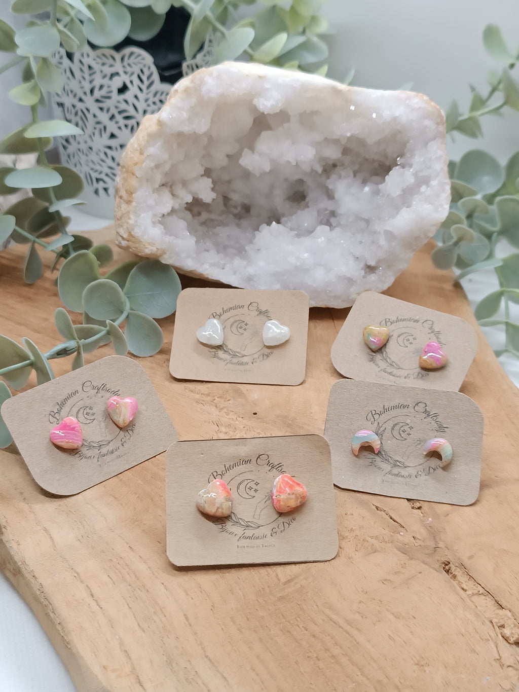 Boucles d'oreilles Puces