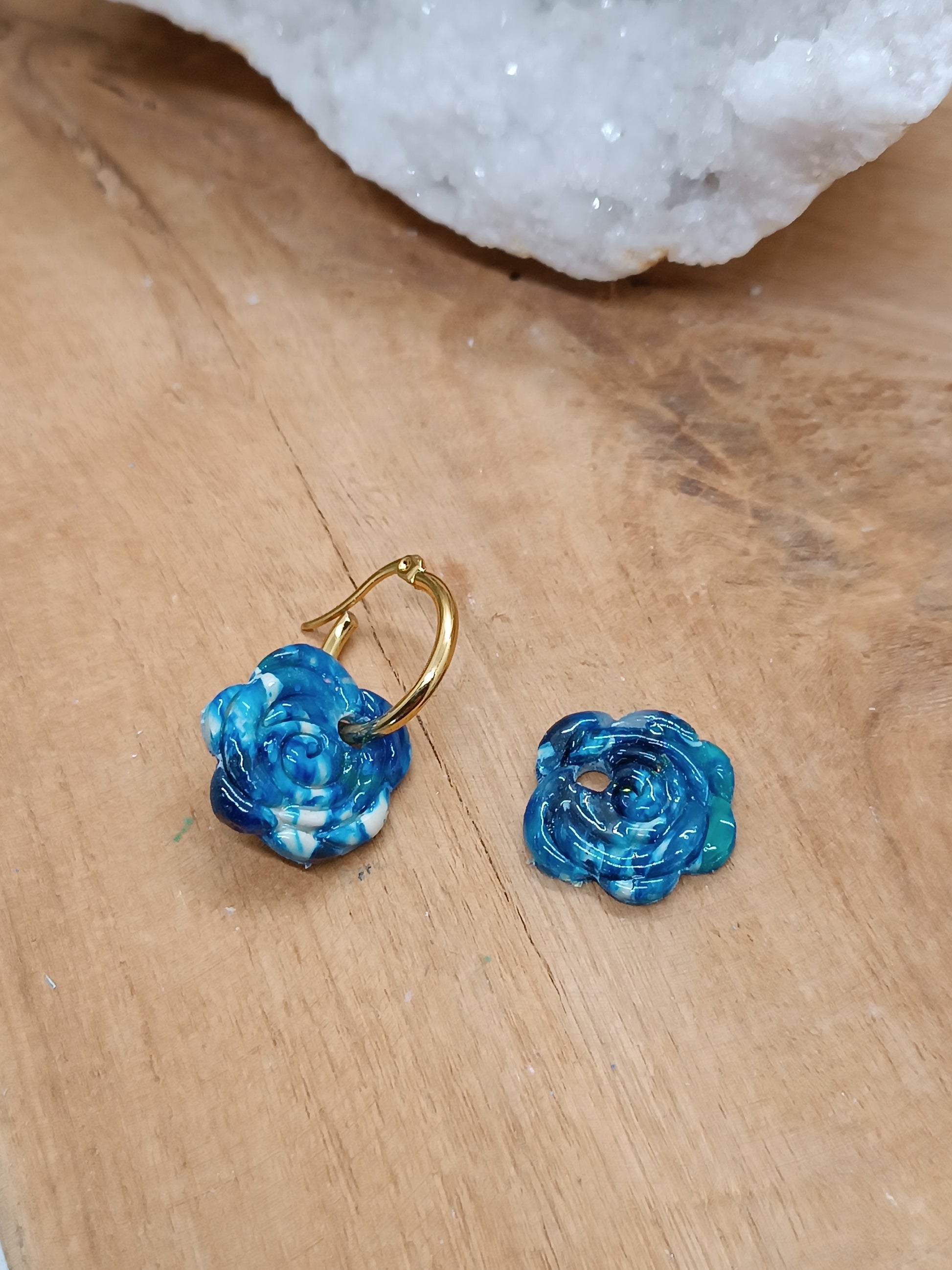 Mini Créoles Roses