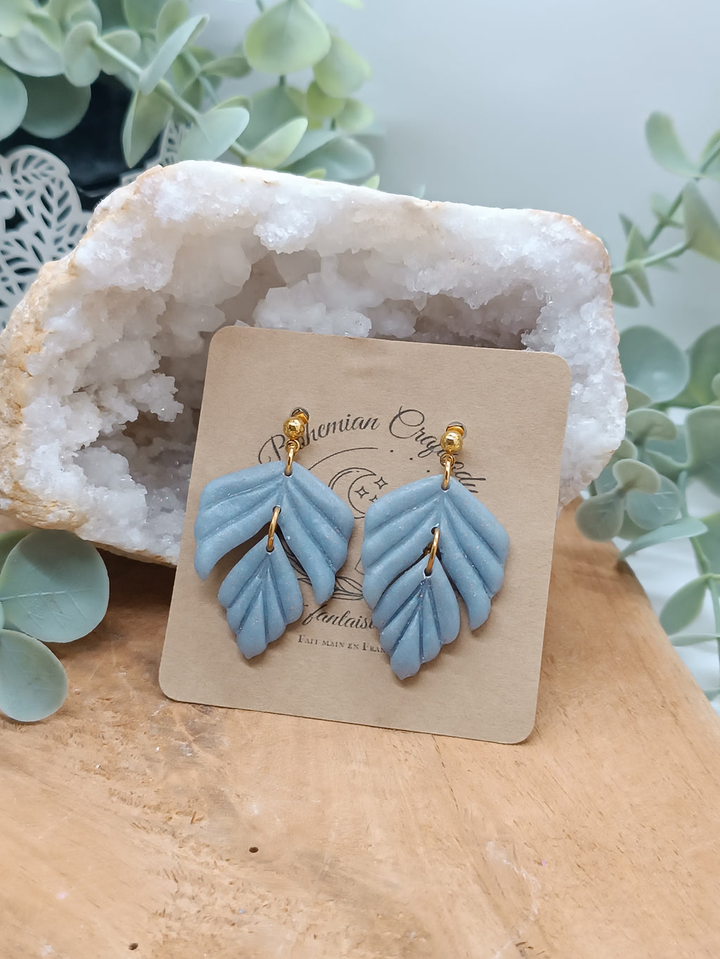 Boucles d'oreilles Palmaë