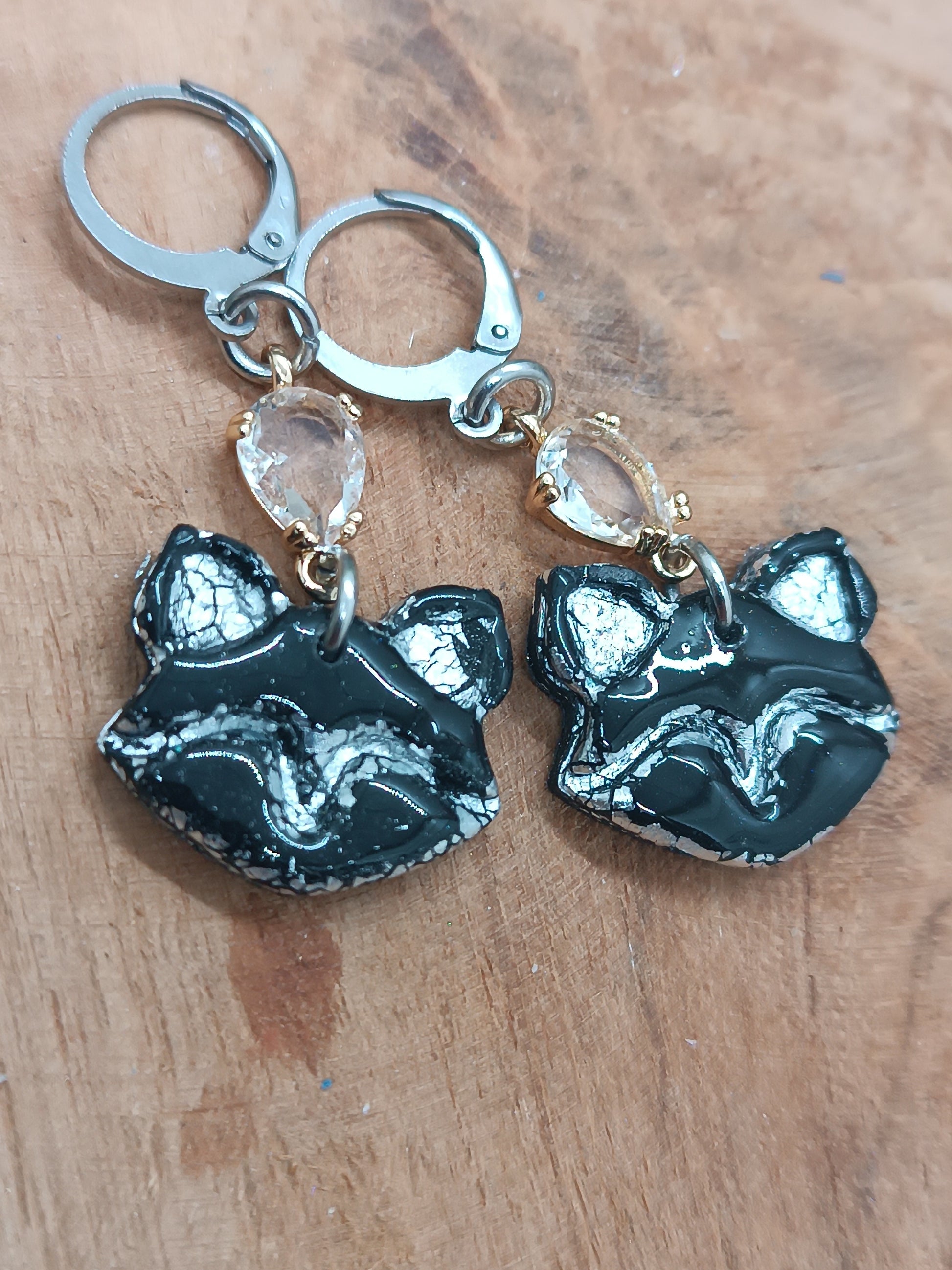 Boucles d'oreilles Goupil