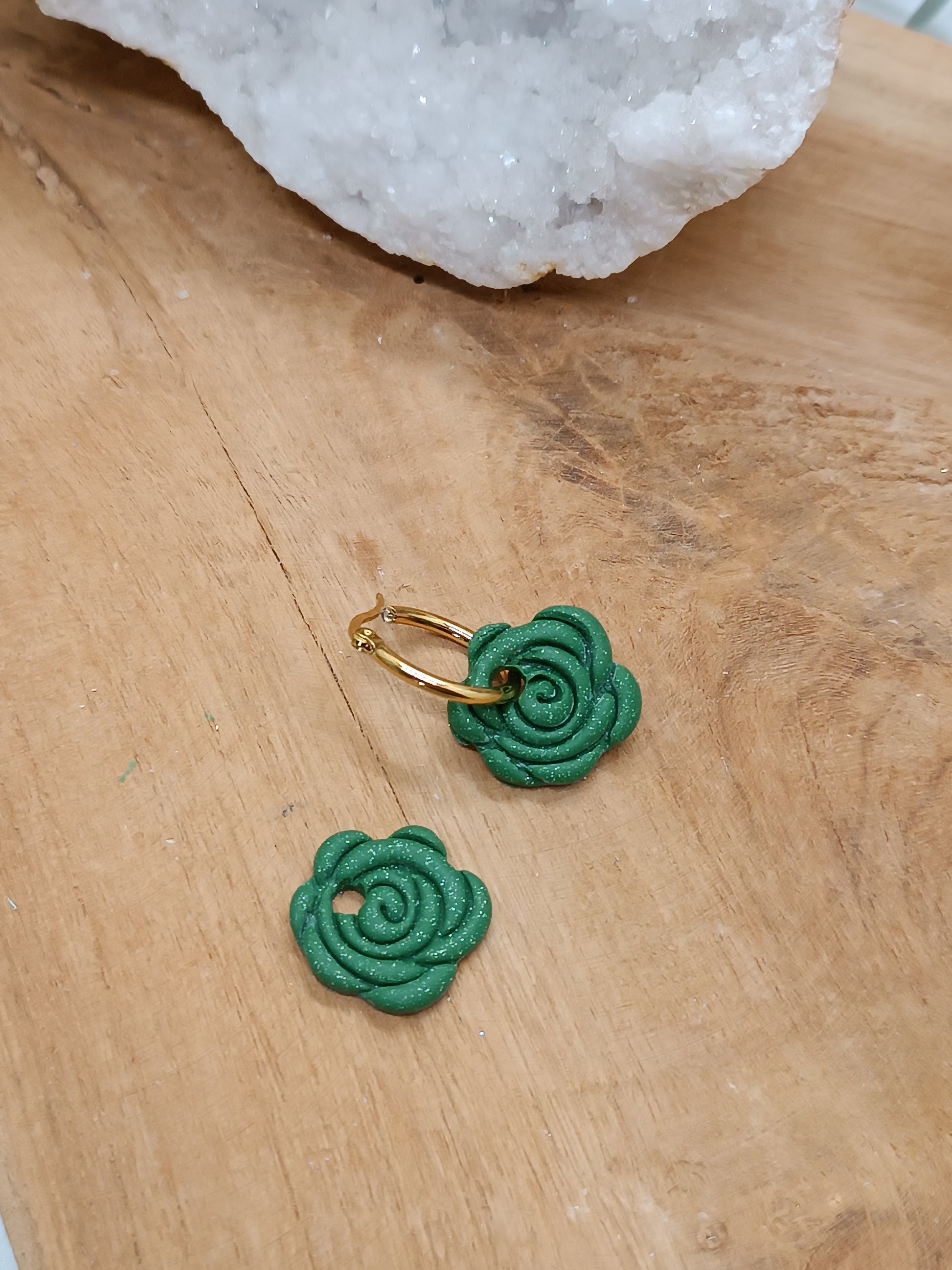 Mini Créoles Roses
