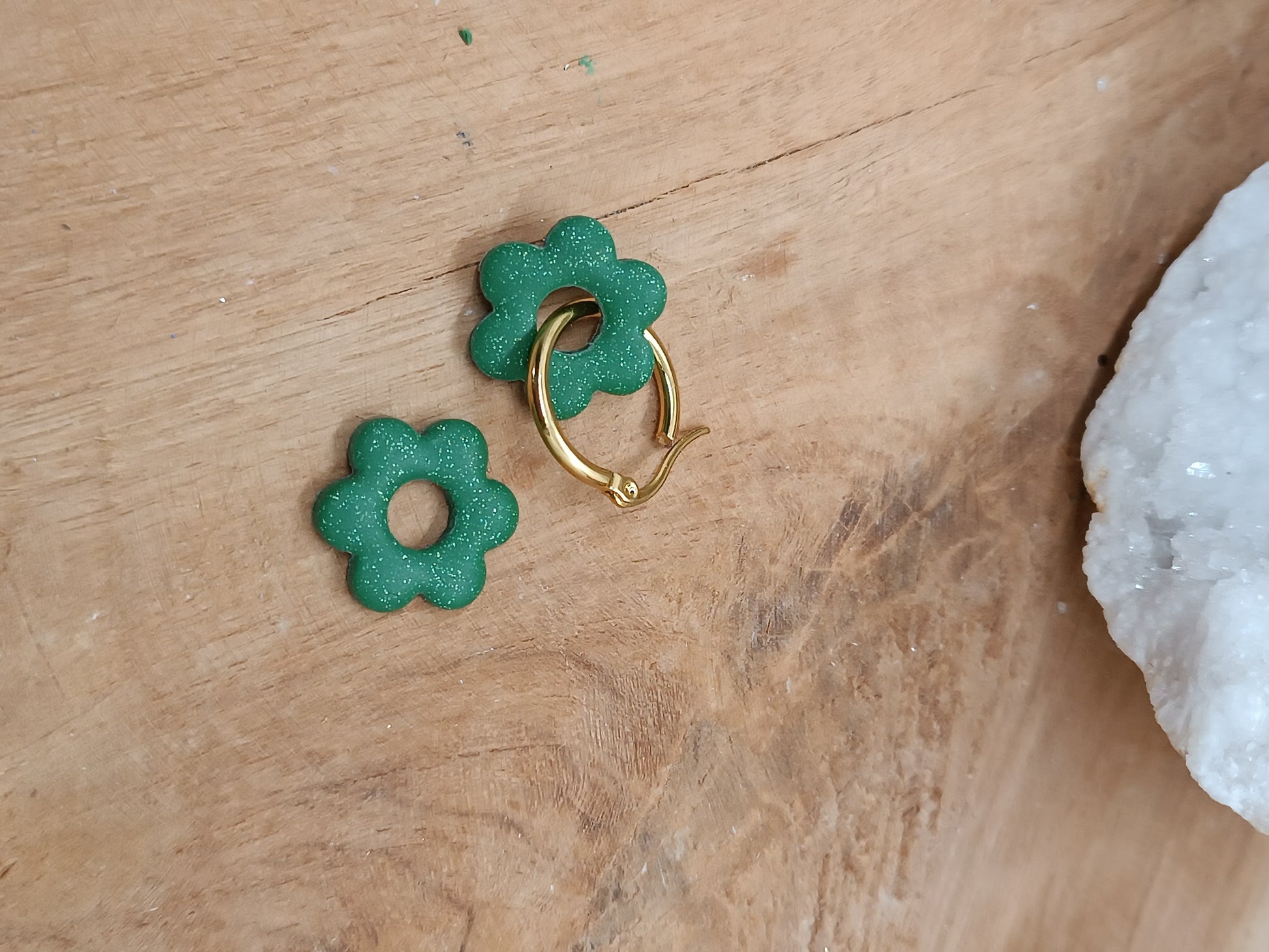 Mini Créoles Flower XL