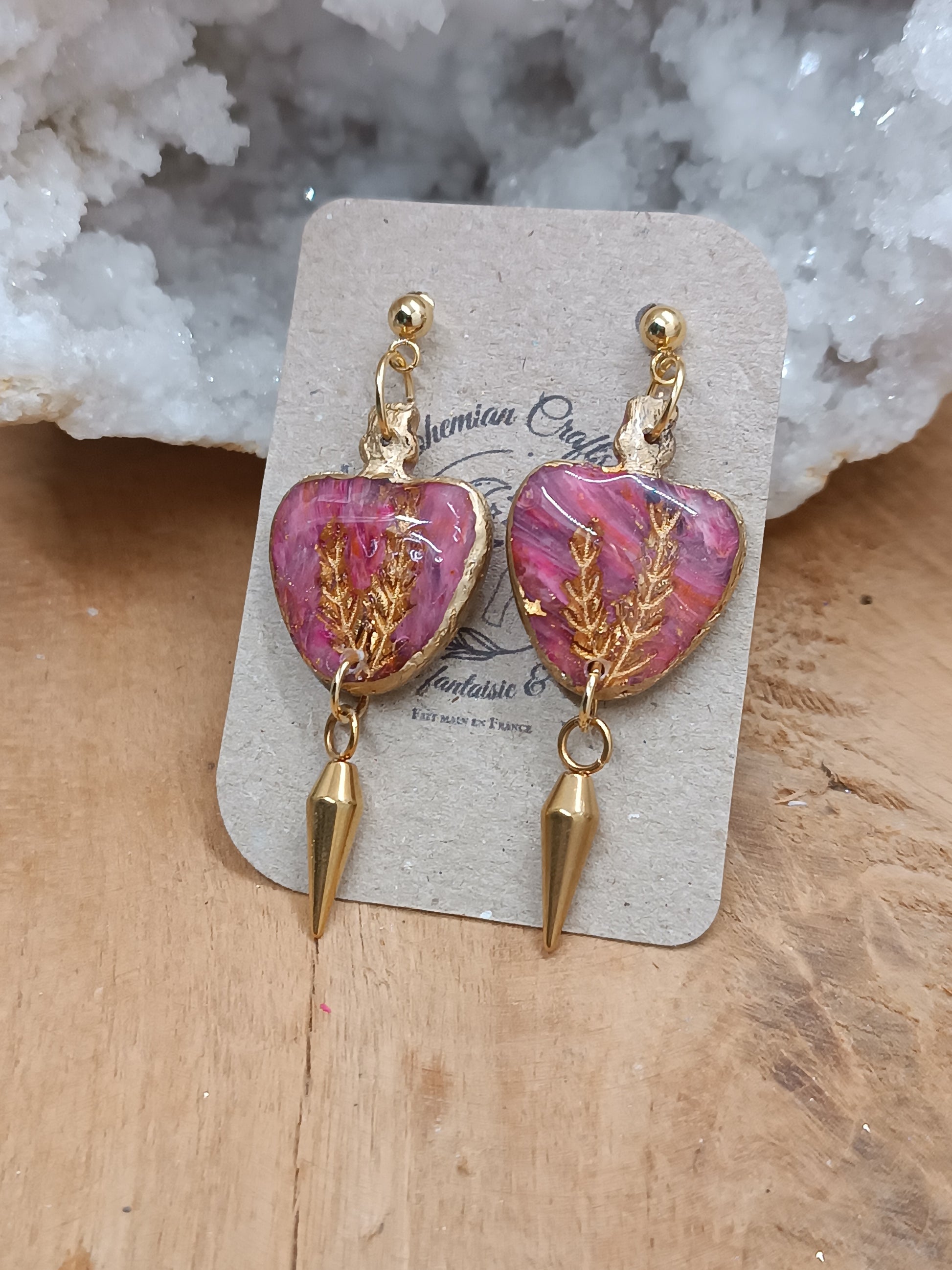 Boucles d'oreilles Phiala
