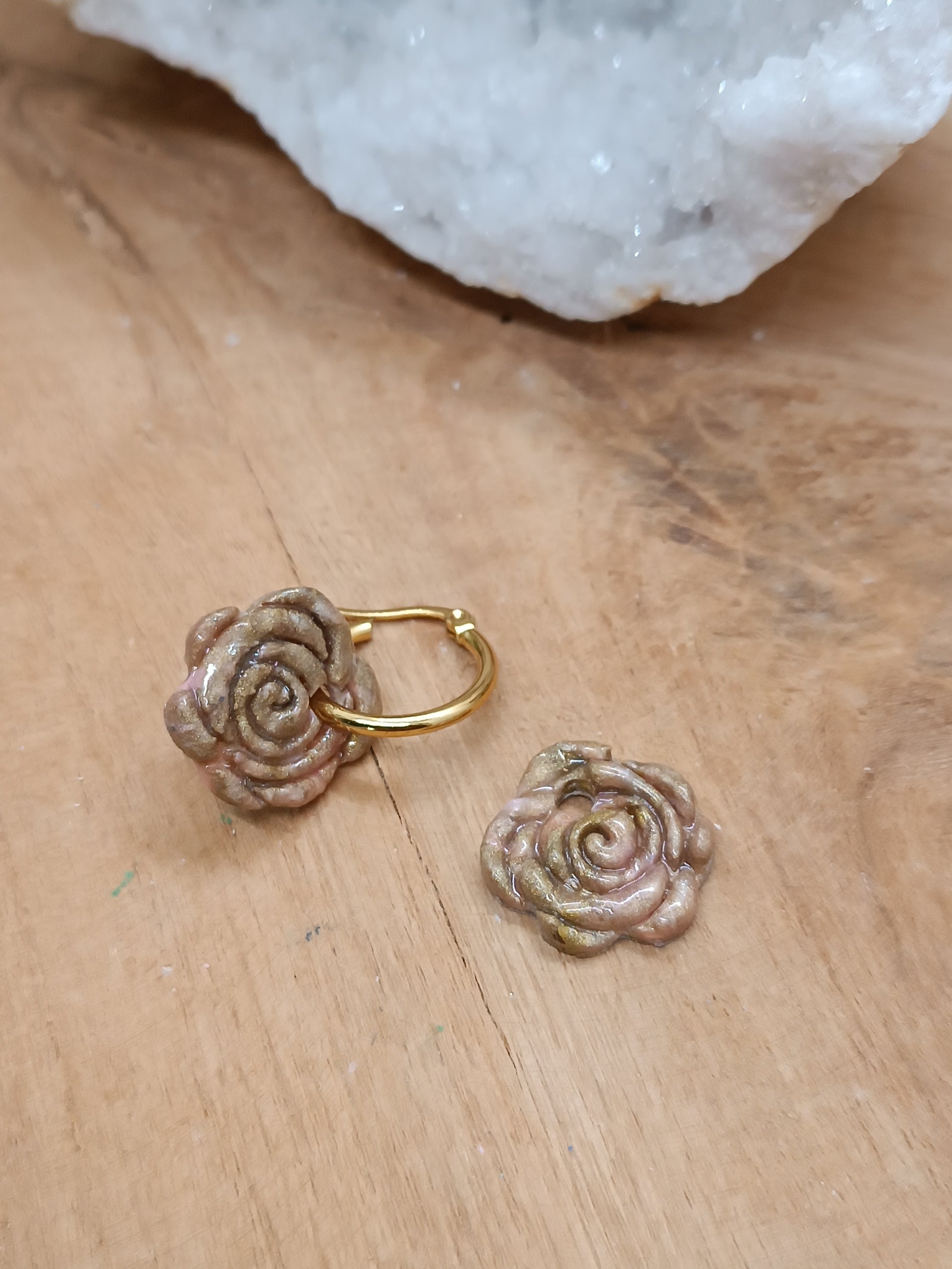 Mini Créoles Roses