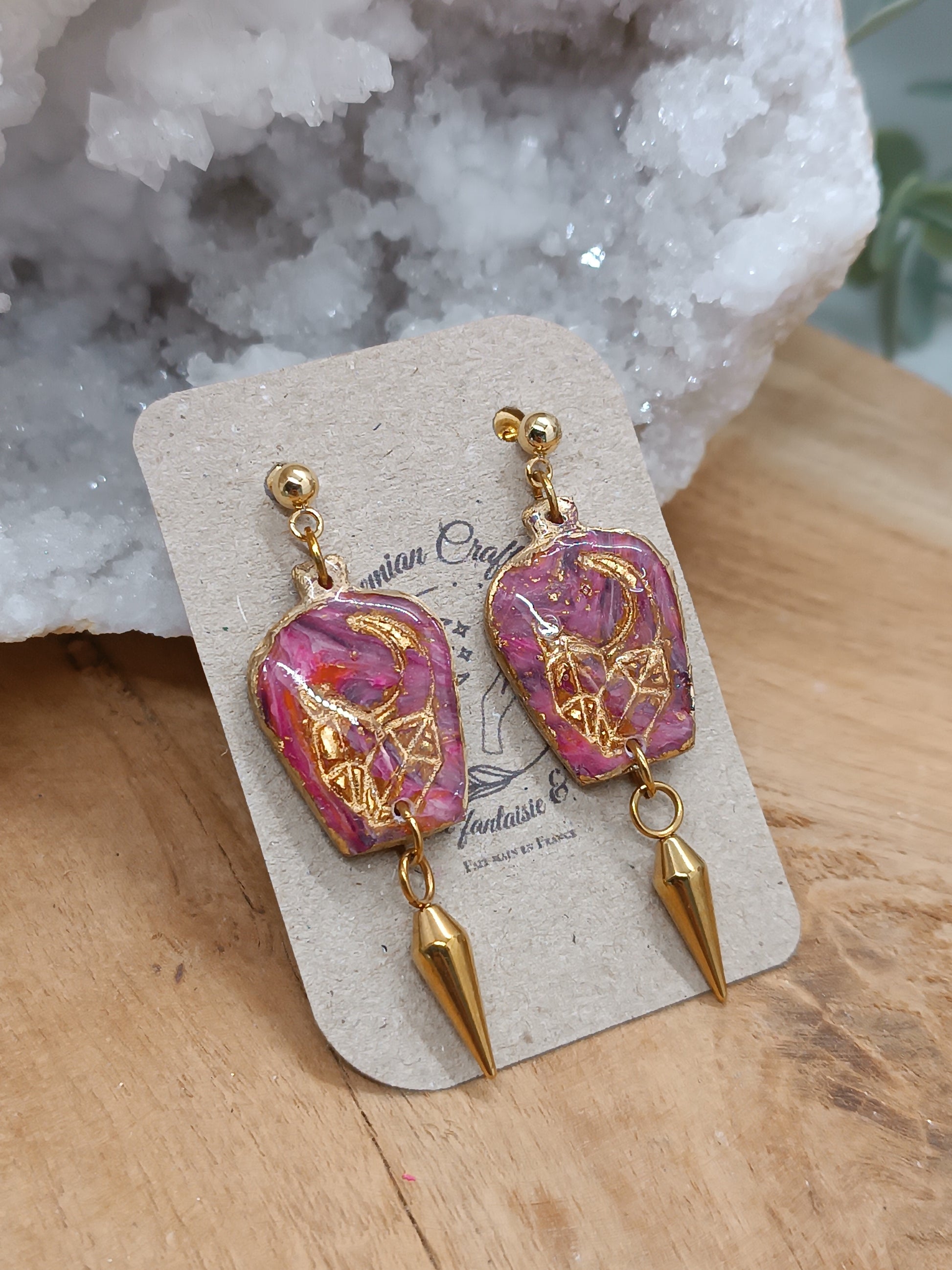Boucles d'oreilles Phiala